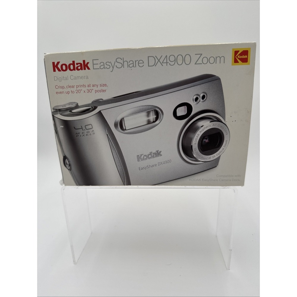 Kodak EasyShare DX4900 Camera Software, Accessories, Guides, tested and working